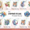 Shamanic Tools Planner, PRINTABLE, Daily Planner, Healing Planner, Rituals Planner, Essential Oil, Spirit Animals, Spirit Guides, Holistic - Image 6