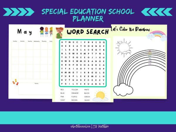 Children's Special Education School Planner - Image 3