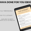 PLR Digital eBook |New Parents Guide Balance Not Burnout, Work Life | Private Label Book | Editable Rebrandable | Done for You White Label - Image 7