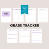 Printable Grade Tracker for Homeschool, School, and College Students - Stay on Top of Your Grades! - Image 5