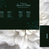 Blue and Black Wedding Invitation Bundle (Canva Editable / Printable) - Image 7