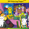 PRINTABLE COLORING Pages | Adventurous Aliens Coloring Pages and Mazes, 30 Coloring, 10 Mazes, US Letter Coloring Book, 45 Pages, Aliens - Image 7