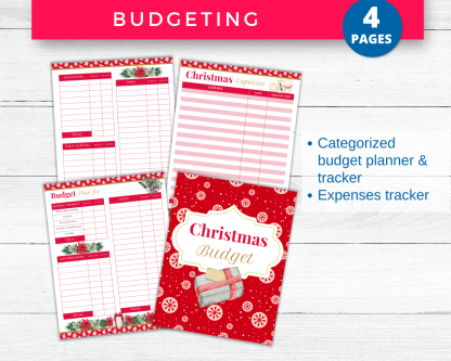 Christmas Planner Printables Bundle | Holiday Planning Ideas - Image 7