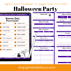 Halloween Planner - Digital Halloween Planner -Halloween Party Planning