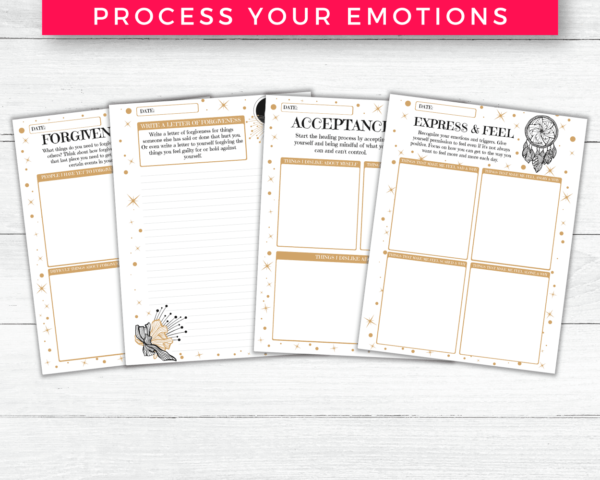 Shadow Work Journal Pages with 170+ Prompts - Image 7