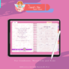 Cupid's Day DIGITAL PLANNER, 30 Daily, 4 Weekly Layouts, 1 Monthly Layout, Cupid Valentine's Day, Date Night Planner - Image 7