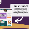 PRINTABLE EPHEMERA - Spiritual Black Women - Ephemera - Tags, Postcard, Envelope, Bookmarks, Lined, Notes, Tabs, Pockets US Letter Download - Image 8
