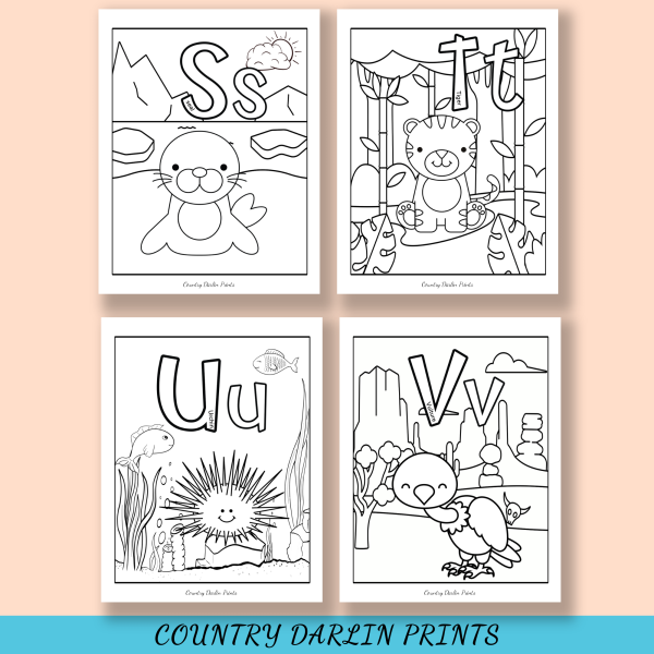 Alphabet Coloring Book - Image 8