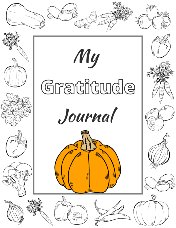 Harvest Coloring Gratitude Journal - Image 2
