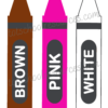 Crayon Color Learning Printable - Learn Colors - Preschool Learning - Image 4