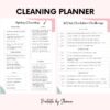 Cleaning Planner - Plans for Daily, Weekly, Monthly, Quarterly, Annually; Spring Cleaning - Image 5