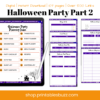Halloween Planner - Digital Halloween Planner -Halloween Party Planning
