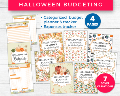 Halloween Planner Printables & Inserts | Halloween Festivities + Party Planning - Image 8