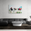 Feng Shui Wall Art - 8 Horses, Wall Art For Living Room & Office, House Entrance, South Wall - Image 3