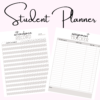 Student Planner 2022 - Assignment Tracker, Study Planner, Class Schedule and more - Image 8