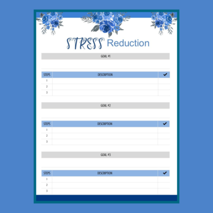 Planner - Beautiful Me Stress Reduction