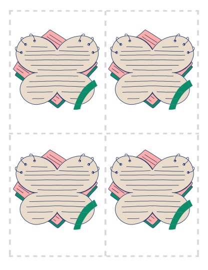Printable Blank Lunch Box Notes for Kids - Image 6