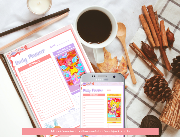 Cupid's Day PLANNER, 30 Daily, 4 Weekly Layouts, 1 Monthly Layout,Printable Templates, US Letter, Cupid Valentine's Day, Date Night Planner - Image 9