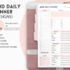 ADHD planner daily printable, ADHD planner for adults, Daily schedule printable, ADHD journal ,Productivity planner, Instant Download, A4 USA Letter
