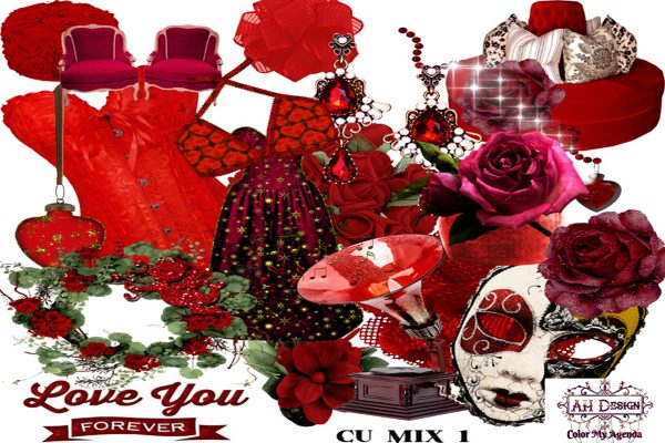 Valentine Commercial Use Graphic Resources Mix 1