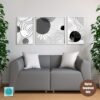 Geometric Wall Art Set of 3