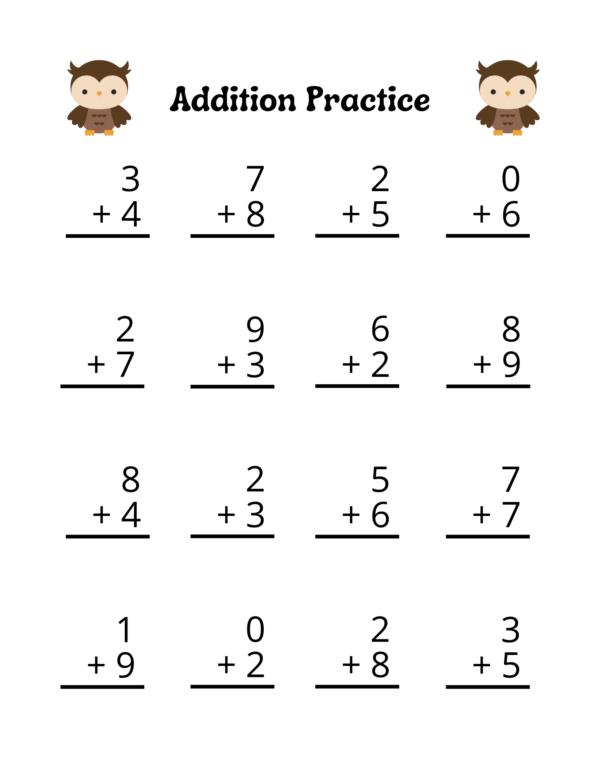 I Love Math - Addition Problems for Young Learners - Set 1 - Image 5