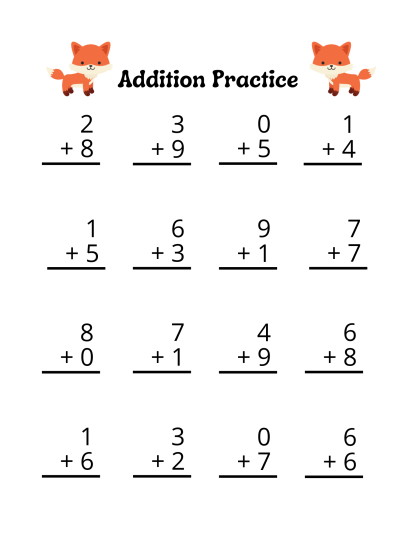 I Love Math - Addition Problems for Young Learners - Set 1 - Image 6