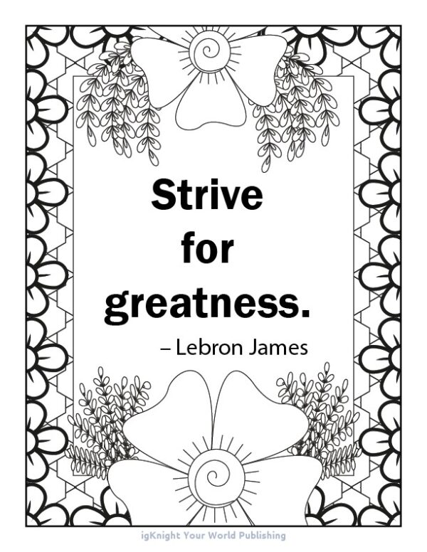 Color Your Way to a Better Day Coloring Book (Purple Lace Edition) - Image 3