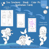 PRINTABLE COLORING Pages | Sea Creatures Coloring & Affirmation Coloring Pages for Kids, 100+ Pages, 50 Sea Creatures, 50 Affirmations - Image 10