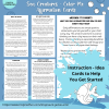 PRINTABLE COLORING Pages | Sea Creatures Coloring & Affirmation Coloring Pages for Kids, 100+ Pages, 50 Sea Creatures, 50 Affirmations - Image 6