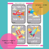 Kids Valentines Cards Printable | Airplane Valentines Day Cards | - Image 2
