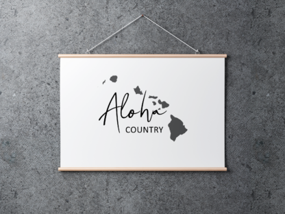 Aloha Country with Hawaiian Islands