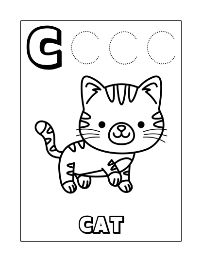 Animal A-B-C coloring book - Image 3