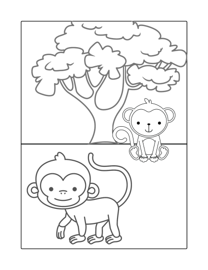 Animals of Africa Colouring Book - Image 3