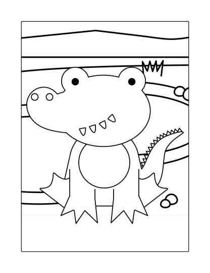 Animals of Africa Colouring Book - Image 2