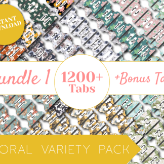 printable bible tabs bundle digital download