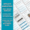 Blogging for Bucks | Beginner's Guide Affiliate Marketing | Editable Canva Template | PLR eBook | Private Label Digital Book | Done For You