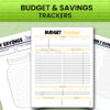 Debt Manager Planner, Financial Planner, Payment Tracker, Financial Printable Budget Binder Inserts - Image 5