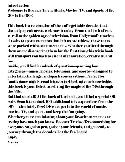 Boomer Trivia: Music, Movies, TV, & Sports - Image 2