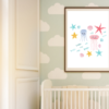 Baby Sea Animals Nautical Wall Art