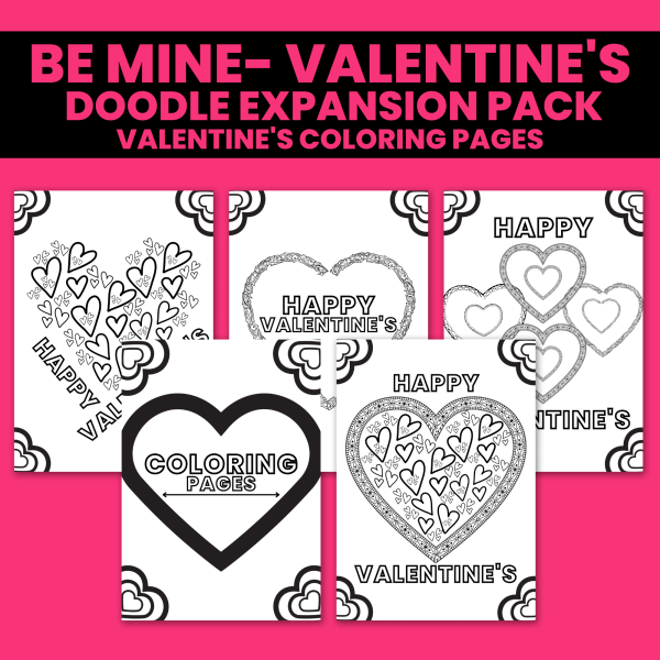 Be Mine Valentine's Doodle Expansion Pack