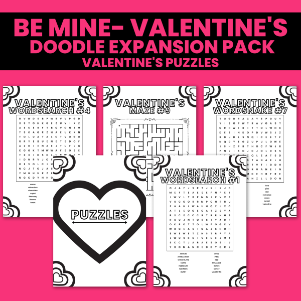 Be Mine Valentine's Doodle Expansion Pack