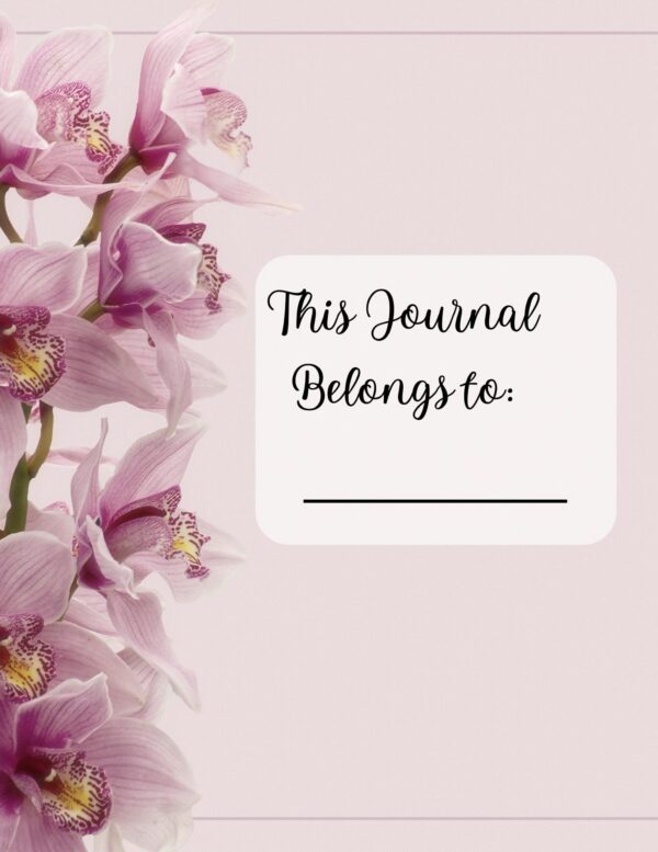 Beautiful 30 Day Gratitude Journal with Prompts, Printable - Image 3
