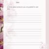 Beautiful 30 Day Gratitude Journal with Prompts, Printable - Image 5