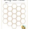 Bee Positive Planner, Undated Monthly Pages, My Day & Week, PRINTABLE - Image 6