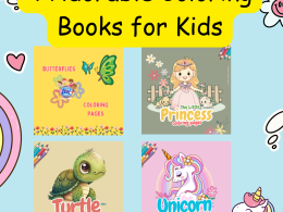 *Whimsical Wonders Coloring Collection: Printable Series for Girls (Set of 4 Books, 40 Pages Total)..DIGITAL DOWNLOAD!