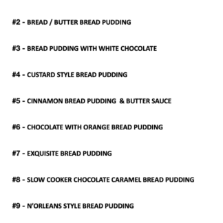 10 Comfort Food Bread Pudding Recipes - Image 2