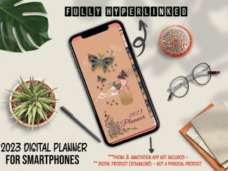 2023 Digital Planner for Smartphones - Butterflies