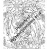 Butterflies Coloring Pages in reprintable pdf format - Image 7