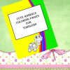 Cute Animals Coloring Pages for TODDLERS! Printables...Digital..